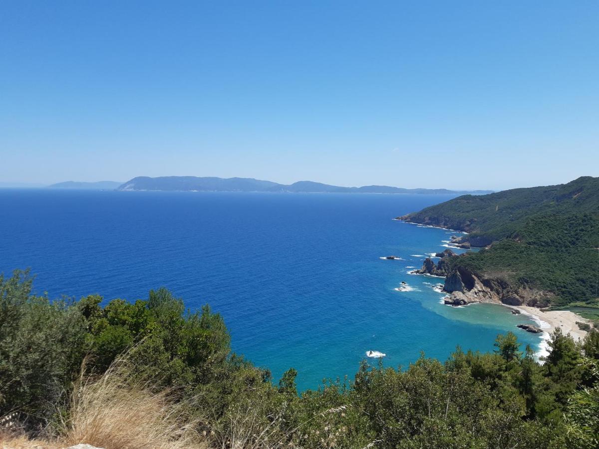 Kouros Villa! Paltsi Pilion Eksteriør bilde